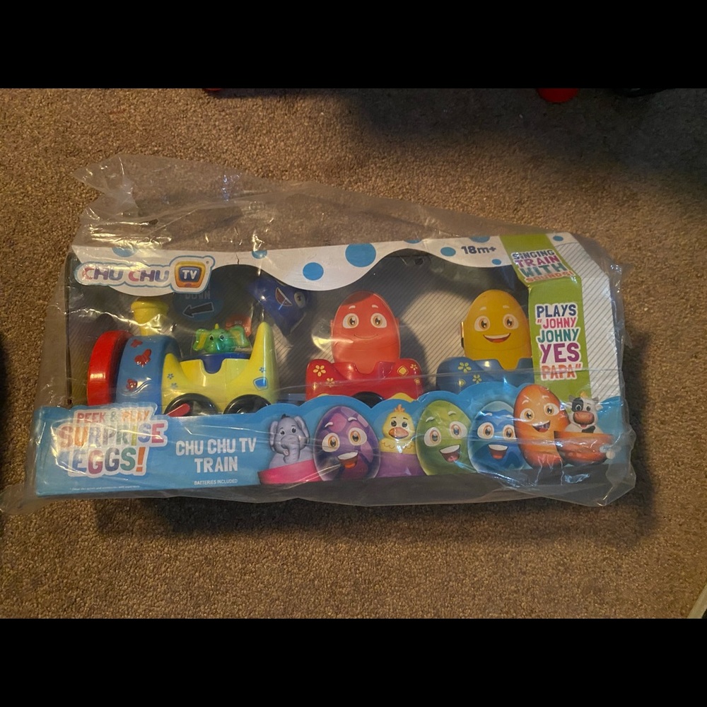 Chu Chu Tv Train. Brand new in box. Never opened and never played with.